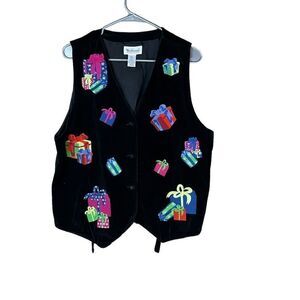 ‎Vintage Westbound Christmas Vest Size Large